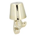 Lampka nocna GOLD MAN Art Deco siedzcy (wzr 7) MLTL