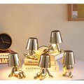 Lampka nocna GOLD MAN Art Deco siedzcy (wzr 7) MLTL