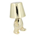 Lampka nocna GOLD MAN Art Deco stojcy (wzr 1) MLTL