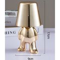 Lampka nocna GOLD MAN Art Deco stojcy (wzr 1) MLTL