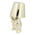 Lampka nocna GOLD MAN Art Deco stojcy (wzr 3) MLTL