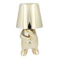 Lampka nocna GOLD MAN Art Deco stojcy (wzr 3) MLTL