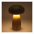 Lampka nocna GRZYBEK Art Deco jasne drewno MTWTHN