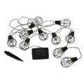 Lampki solarne, girlanda do ogrodu żarówki 10LED 3,8m