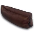 Lazy BAG SOFA dmuchany materac sofa leżanka brązowa