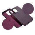 Leather Mag Cover kompatybilne z MagSafe do IPHONE 14 PLUS ciemny fioletowy