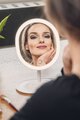 Lusterko do makijażu Humanas HS-ML03 z podświetleniem LED - białe