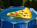 Materac dmuchany kawałek pizzy 150 cm x 180 cm