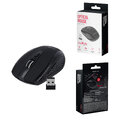 Maxlife Home Office mysz optyczna bezprzewodowa MXHM-02 800/1200/1600 DPI czarna