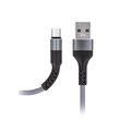 Maxlife kabel MXUC-01 USB - microUSB 2A szary Fast Charge