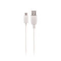 Maxlife kabel USB - USB-C 1,0 m 2A biały Fast Charge 