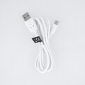 Maxlife kabel USB - USB-C 1,0 m 3A biały