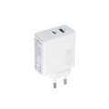 Maxlife ładowarka sieciowa PD QC MXTC-07-45AC 1x USB-C 1x USB 45W biała