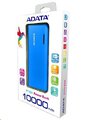 Mobilna bateria Power Bank ADATA PT100 10000mAh niebiesko-biały
