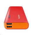 Mobilna bateria Power Bank ADATA PT100 10000mAh czerwono-pomarańczowy
