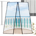 Moskitiera siatka magnetyczna LUARO na drzwi solidna mocny magnes 100x210cm
