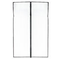 Moskitiera siatka magnetyczna LUARO na drzwi solidna mocny magnes 110x210cm