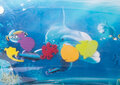 Nadmuchiwana mata wodna dla niemowląt podwodny świat 62 cm x  45 cm wzór 4