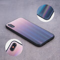 Nakładka Aurora Glass do iPhone 7 / 8 / SE 2 brązowo-czarna