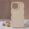 Nakładka Candy do Samsung Galaxy M15 5G beżowa