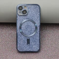 Nakładka Glitter Chrome Mag do iPhone 14 Pro 6,1" niebieska