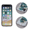 Nakładka Gold Glam do iPhone 15 Pro 6,1" listki