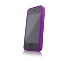 Nakładka Hybrid (CASE + BUMPER) do Apple iPhone 4 / 4S fioletowy