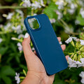 Nakładka Satin do Samsung Galaxy A05s ciemnoniebieska