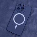 Nakładka Silicon Mag do iPhone 15 Pro Max 6,7" ciemnoniebieska