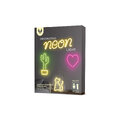 Lampka NEON wzór KOT ciepła biała Forever Light 