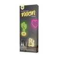 Lampka NEON wzór PIORUN czerwony Forever Light 
