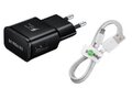 Oryginalna ładowarka sieciowa USB Samsung EP-TA20EBE Adaptive Fast Charge + kabel  Goobay 77527 microUSB