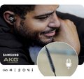 Zestaw oryginalne słuchawki Samsung AKG by Harman EO-IG955 EXTRA + adapter Skystars AUX mini jack - USB-C