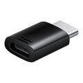 Oryginalny adapter Samsung GH98-41290A EE-GN930BBE microUSB - USB- C czarny bulk