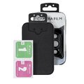 Osona aparatu PROTECTOR 9H + aplikator do IPHONE 11 PRO / 11 PRO MAX czarna