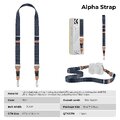 Pasek do aparatu K&F Concept Alpha Strap - ciemnoszary