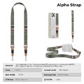Pasek do aparatu K&F Concept Alpha Strap - zielony vintage