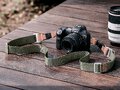 Pasek do aparatu K&F Concept Alpha Strap - zielony vintage
