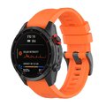 Pasek / opaska do smartwatcha Garmin FENIX 3 / 3HR / 5X / 6X / 6X PRO / 7X / 7X PRO pomaracz (8)