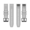 Pasek / opaska do smartwatcha Garmin FENIX 3 / 3HR / 5X / 6X / 6X PRO / 7X / 7X PRO szary (12)