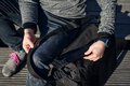 Podkładka powietrzna Humanas Air Cushion R3 na pasek do torby - rozmiar L