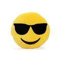 Poduszka dekoracyjna Emotki Emoji - okulary przeciwsłoneczne