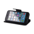 Etui Smart Fancy do iPhone 5 / 5S / SE czarne