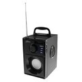 Przenośny głośnik bluetooth stereo z odtwarzaczem MP3 Media-Tech BoomBox Silver MT3179