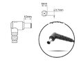 Przewód do zasilacza / ładowarki Asus (6.0x3.7 z bolcem PIN) - 230W