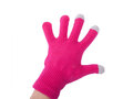 Rękawiczki NATEC do ekranów dotykowych różowe