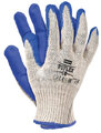 Rękawiczki robocze Ruflex biało-niebieskie XL