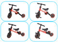 Rowerek Trike Fix Mini biegowy trójkołowy 3w1 z pedałami czerwony