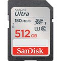 SANDISK karta pamici ULTRA SDXC 512GB 150MB/s
