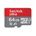 SanDisk karta pamięci microSDXC dla Androida (64 GB | klasa 10 | 100 MB/s | UHS-I) + adapter